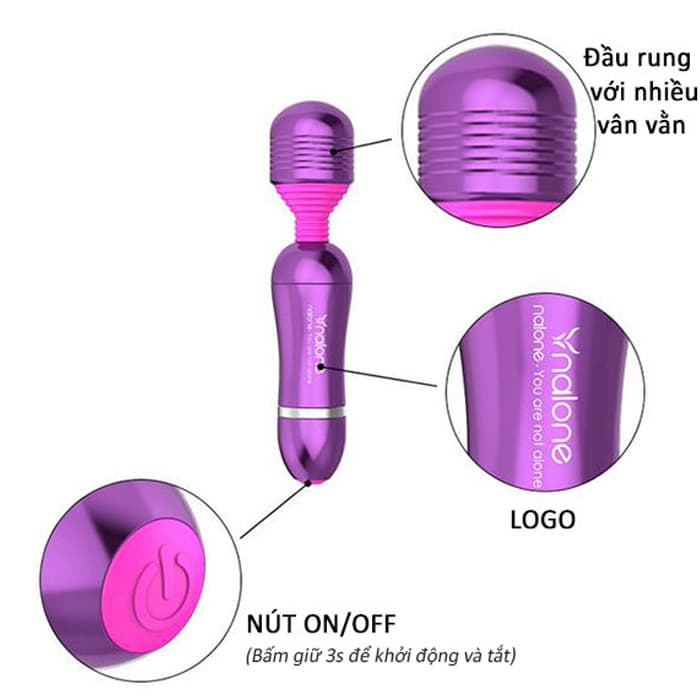 Chày Rung Nanole Mini Sang Trọng Dành Cho Phái Đẹp 04