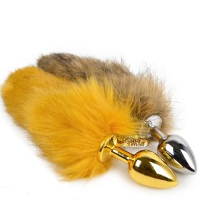 Phích Cắm Hậu Môn Mini Dẻ Gold TR74 02