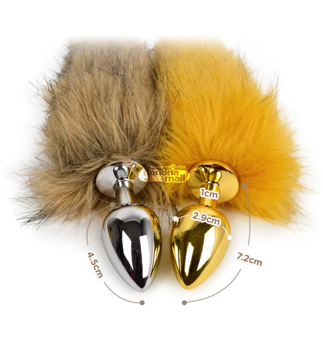 Phích Cắm Hậu Môn Mini Dẻ Gold TR74 04