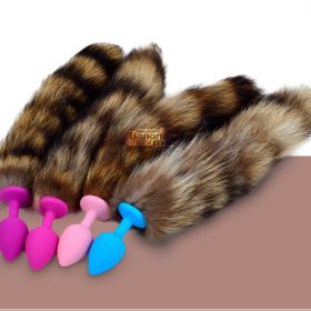 Phích Cắm Hậu Môn Silicon Đuôi Chồn TR73 02